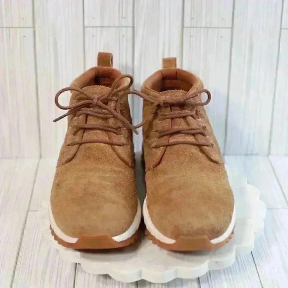 Cole Haan Grande Explore All Terrain Size 8.5 Suede tan suede ankle boot - Picture 2 of 11